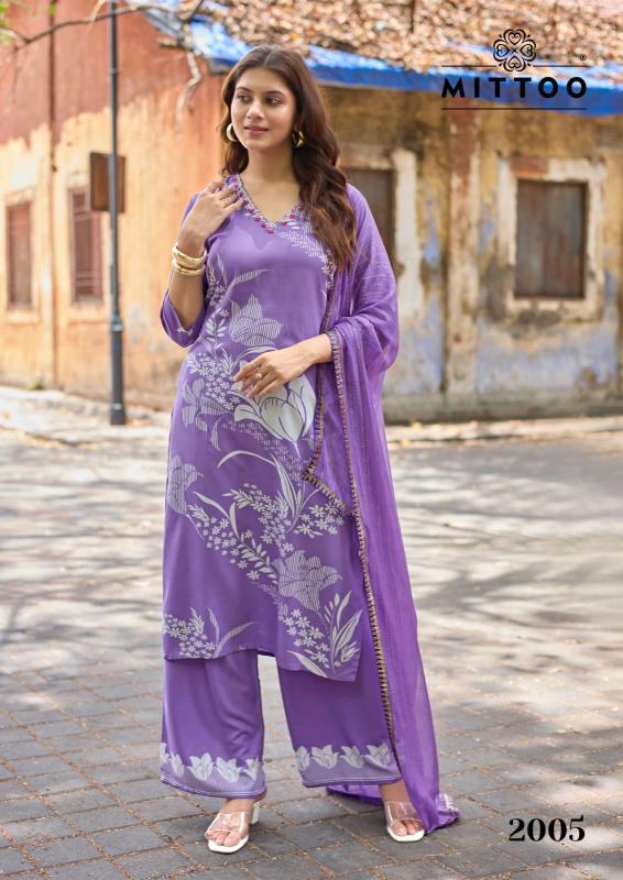 Mittoo natasha 3pcs kurtis catalogue wholesale